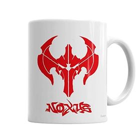 Baskı Dükkanı KB2404 League Of Legends Noxus Symbol Logo Porselen Kupa Bardak