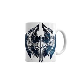 Baskı Dükkanı KB2405 League Of Legends Noxus Crest Porselen Kupa Bardak