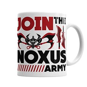 Baskı Dükkanı KB2408 League Of Legends Noxus Army Porselen Kupa Bardak