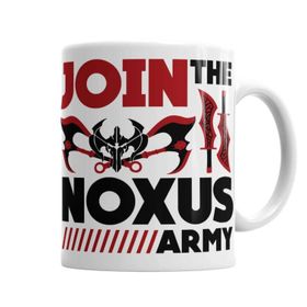 Baskı Dükkanı KB2408 League Of Legends Noxus Army Porselen Kupa Bardak