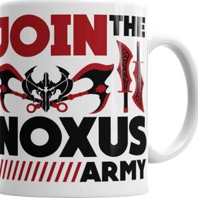 Baskı Dükkanı KB2408 League Of Legends Noxus Army Porselen Kupa Bardak