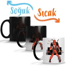 Baskı Dükkanı KB241 Deadpool Angry Porselen Kupa Bardak