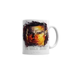 Baskı Dükkanı KB2420 Last Chance To Walk Away Jack Reacher Porselen Kupa Bardak