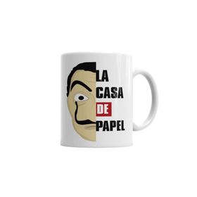 Baskı Dükkanı KB2426 La Casa De Papel Salvador Dali Porselen Kupa Bardak