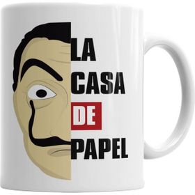 Baskı Dükkanı KB2426 La Casa De Papel Salvador Dali Porselen Kupa Bardak