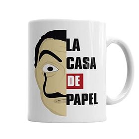 Baskı Dükkanı KB2426 La Casa De Papel Salvador Dali Porselen Kupa Bardak