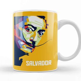 Baskı Dükkanı KB2426 La Casa De Papel Salvador Dali Porselen Kupa Bardak