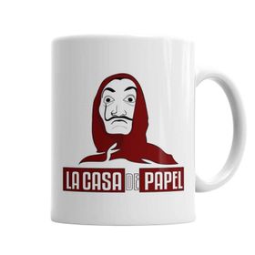 Baskı Dükkanı KB2440 La Casa De Papel Porselen Kupa Bardak