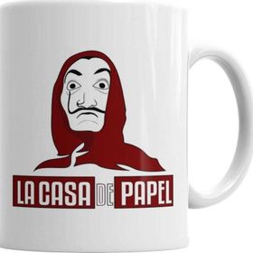 Baskı Dükkanı KB2440 La Casa De Papel Porselen Kupa Bardak