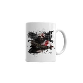Baskı Dükkanı KB2444 Kratos God Of War Porselen Kupa Bardak