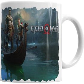 Baskı Dükkanı KB2444 Kratos God Of War Porselen Kupa Bardak