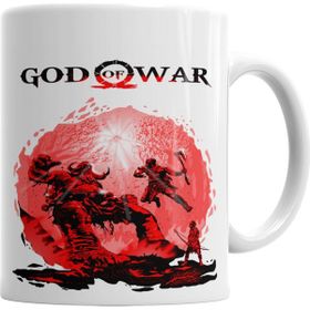 Baskı Dükkanı KB2444 Kratos God Of War Porselen Kupa Bardak
