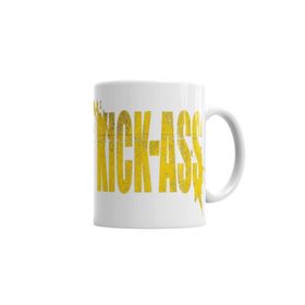 Baskı Dükkanı KB2464 Kick Ass Porselen Kupa Bardak