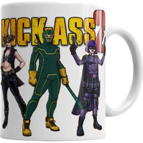 Baskı Dükkanı KB2464 Kick Ass Porselen Kupa Bardak