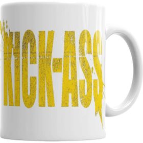Baskı Dükkanı KB2464 Kick Ass Porselen Kupa Bardak