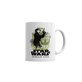 Baskı Dükkanı KB2473 Jyn Erso Star Wars Rougue One Porselen Kupa Bardak