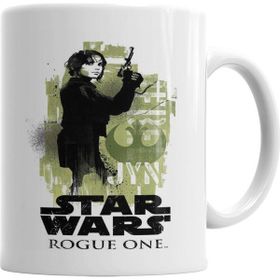 Baskı Dükkanı KB2473 Jyn Erso Star Wars Rougue One Porselen Kupa Bardak