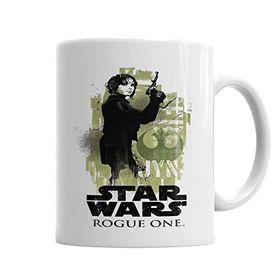 Baskı Dükkanı KB2473 Jyn Erso Star Wars Rougue One Porselen Kupa Bardak