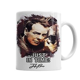 Baskı Dükkanı KB2475 Just In Time Jack Bauer Porselen Kupa Bardak