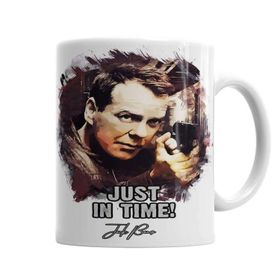 Baskı Dükkanı KB2475 Just In Time Jack Bauer Porselen Kupa Bardak