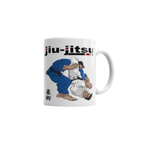 Baskı Dükkanı KB2486 Jiu Jitsu Porselen Kupa Bardak