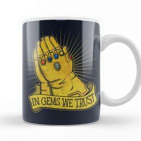 Baskı Dükkanı KB2496 Infinity War Porselen Kupa Bardak