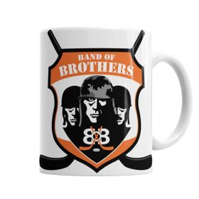 Baskı Dükkanı KB25 Band Of Brothers Porselen Kupa Bardak