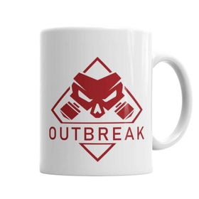 Baskı Dükkanı KB2501 Outbreak Porselen Kupa Bardak