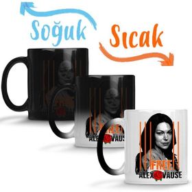 Baskı Dükkanı KB2505 Orange Is The New Black Free Vause Porselen Kupa Bardak