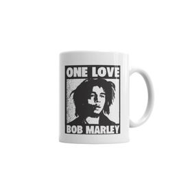 Baskı Dükkanı KB2510 One Love Porselen Kupa Bardak