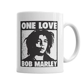 Baskı Dükkanı KB2510 One Love Porselen Kupa Bardak