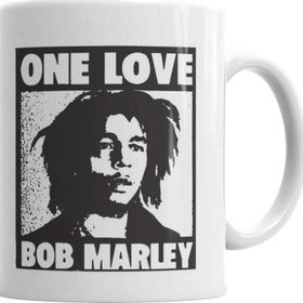 Baskı Dükkanı KB2510 One Love Porselen Kupa Bardak
