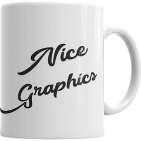 Baskı Dükkanı KB2520 Nice Graphics Porselen Kupa Bardak