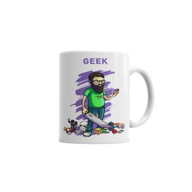 Baskı Dükkanı KB2522 Nerd Geek Gamer Porselen Kupa Bardak