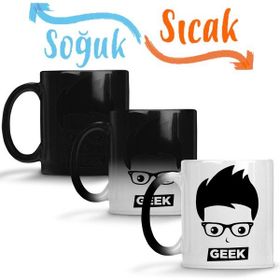 Baskı Dükkanı KB2522 Nerd Geek Gamer Porselen Kupa Bardak