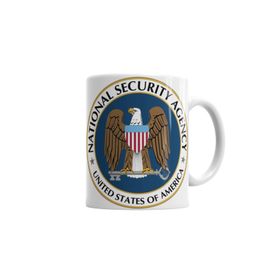 Baskı Dükkanı KB2524 National Security Agency Porselen Kupa Bardak