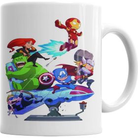 Baskı Dükkanı KB2545 Mini Vingadores Porselen Kupa Bardak