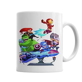 Baskı Dükkanı KB2545 Mini Vingadores Porselen Kupa Bardak