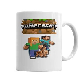 Baskı Dükkanı KB2546 Minecraft Adventure Porselen Kupa Bardak