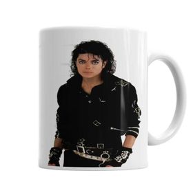 Baskı Dükkanı KB2554 Michael Jackson Bad Porselen Kupa Bardak