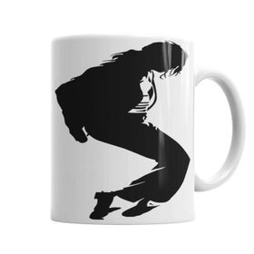Baskı Dükkanı KB2554 Michael Jackson Bad Porselen Kupa Bardak