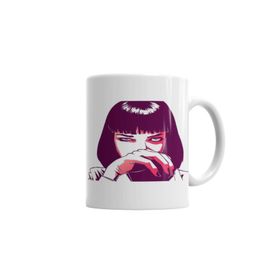 Baskı Dükkanı KB2556 Mia Wallace Pulp Fiction Porselen Kupa Bardak