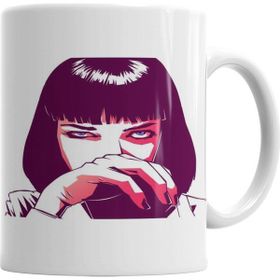 Baskı Dükkanı KB2556 Mia Wallace Pulp Fiction Porselen Kupa Bardak