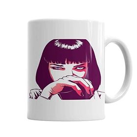 Baskı Dükkanı KB2556 Mia Wallace Pulp Fiction Porselen Kupa Bardak
