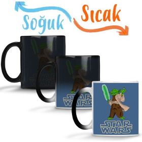 Baskı Dükkanı KB2561 Mestre Yoda Porselen Kupa Bardak