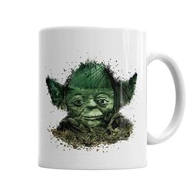 Baskı Dükkanı KB2561 Mestre Yoda Porselen Kupa Bardak
