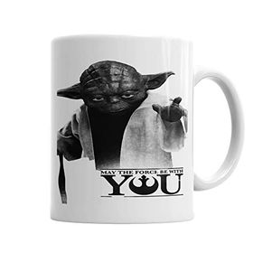 Baskı Dükkanı KB2563 May The Force Be With You Porselen Kupa Bardak