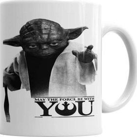 Baskı Dükkanı KB2563 May The Force Be With You Porselen Kupa Bardak