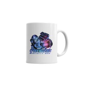 Baskı Dükkanı KB2567 Marvel Avengers Vingadores Guerra Infinita Porselen Kupa Bardak