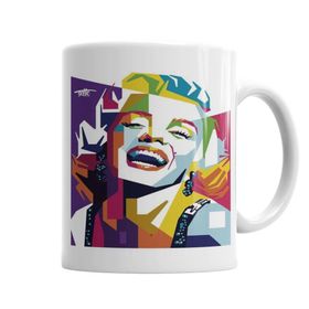 Baskı Dükkanı KB2569 Marilyn Monroe Porselen Kupa Bardak